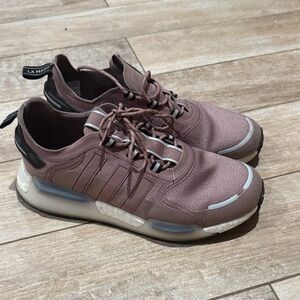 Athletic Shoes Wmns Adidas NMD_V3 W Boost Athletic Gym Shoe/ Purple White FZ6139